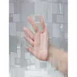 Занавеска для ванной 1800х1800 "Квадрат прозрачный" (ВТРЕ04)