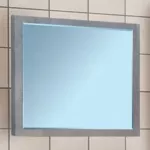 Зеркало 700мм Техно,бетон светлый